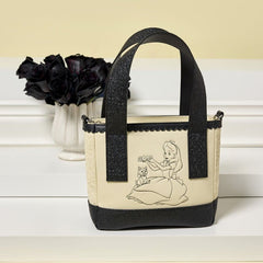 Alice in Wonderland Mini Tote Crossbody Bag 0671803583054