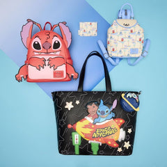 Lilo & Stitch by Loungefly Canvas Tote Bag Space Adventure 0671803584440