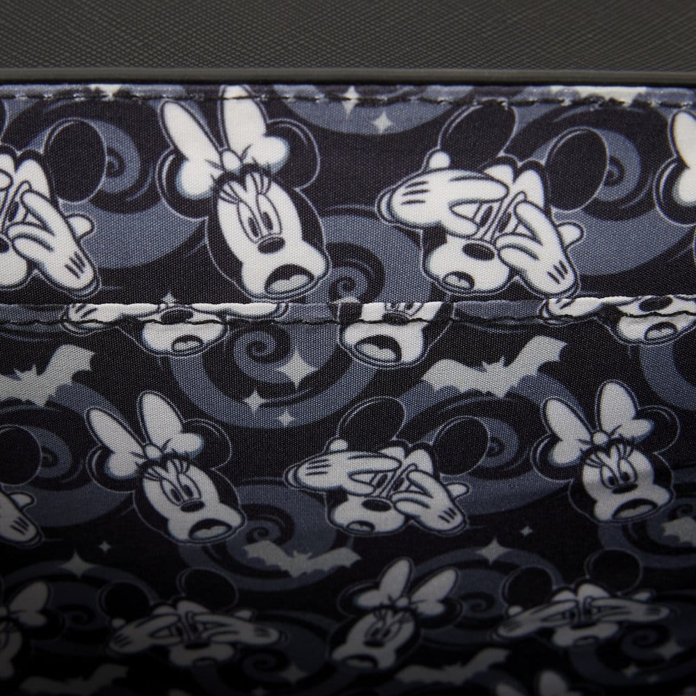 Mickey & Minnie by Loungefly Crossbody Spiderweb and Bats 0671803587618