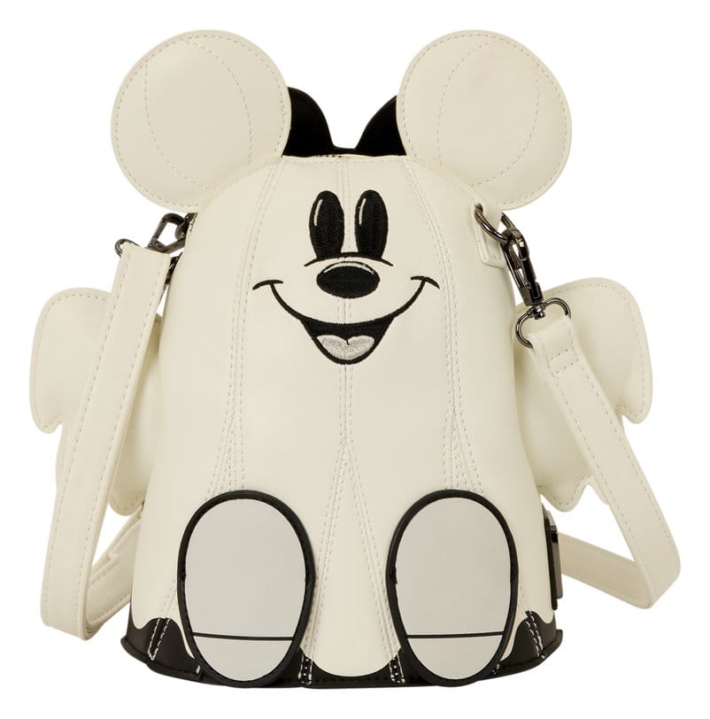 Mickey & Minnie by Loungefly Crossbody Ghost Glow Figural 0671803587632