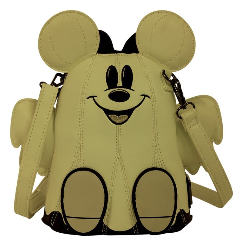 Mickey & Minnie by Loungefly Crossbody Ghost Glow Figural 0671803587632