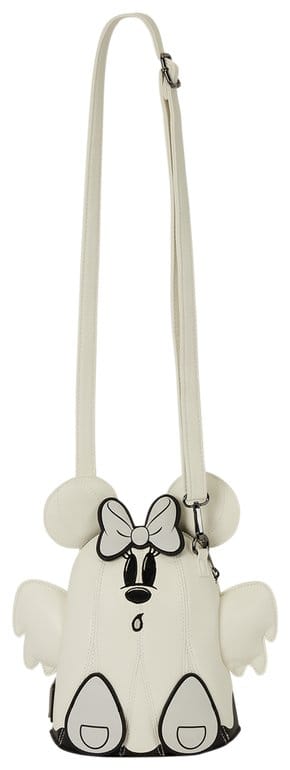 Mickey & Minnie by Loungefly Crossbody Ghost Glow Figural 0671803587632
