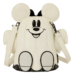 Mickey & Minnie by Loungefly Crossbody Ghost Glow Figural 0671803587632