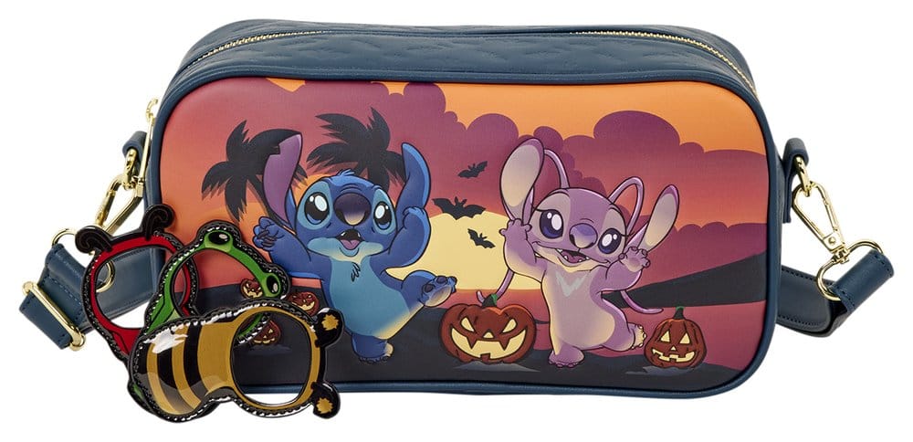Disney by Loungefly Crossbody Bag Stitch & Angel Halloween Costumes 0671803587953