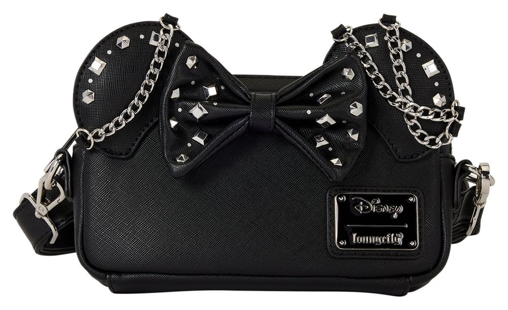 Minnie Mouse by Loungefly Sling Bag Studs & Chains 0671803589612