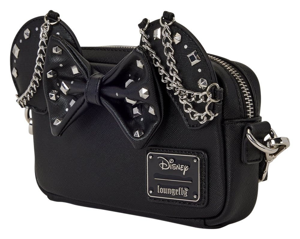 Minnie Mouse by Loungefly Sling Bag Studs & Chains 0671803589612