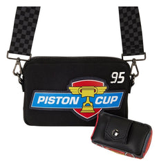 Cars by Loungefly Sling Bag 20th Anniversary Piston Cup 0671803589643