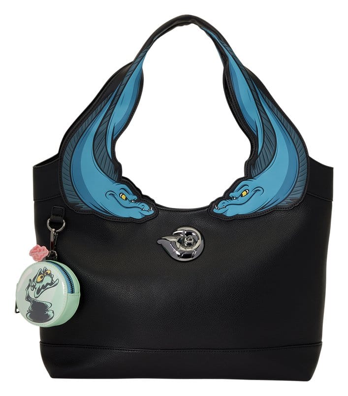 The Little Mermaid by Loungefly Tote Bag with Coin Purse Flotsam and Jetsam 0671803589681