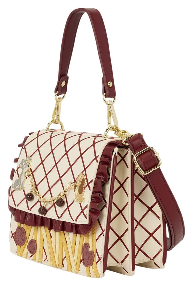 Disney by Loungefly Crossbody Lady & the Tramp Spaghetti Dinner 0671803590939