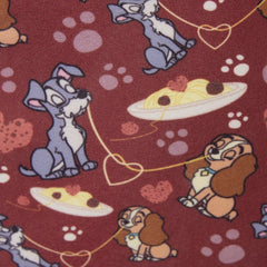 Disney by Loungefly Crossbody Lady & the Tramp Spaghetti Dinner 0671803590939