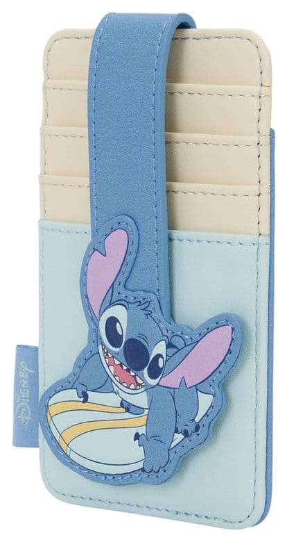 Disney by Loungefly Cardholder Lilo & Stitch Animal Friends Surfing 671803359017