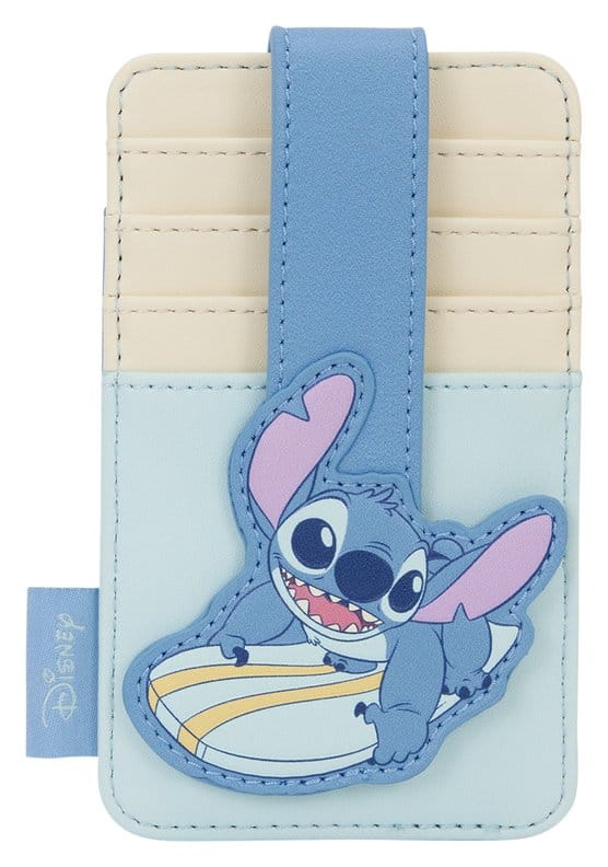Disney by Loungefly Cardholder Lilo & Stitch Animal Friends Surfing 671803359017