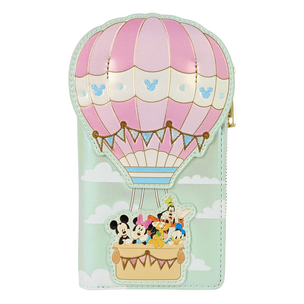 Disney by Loungefly Wallet Mickey & Friends Hot Air Ballon 0671803548244