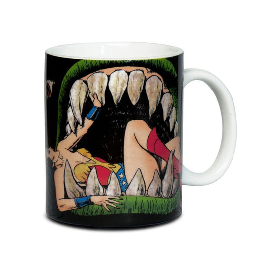 DC Comics Mug Wonder Woman Jaws Of The Leviat 4045846311763