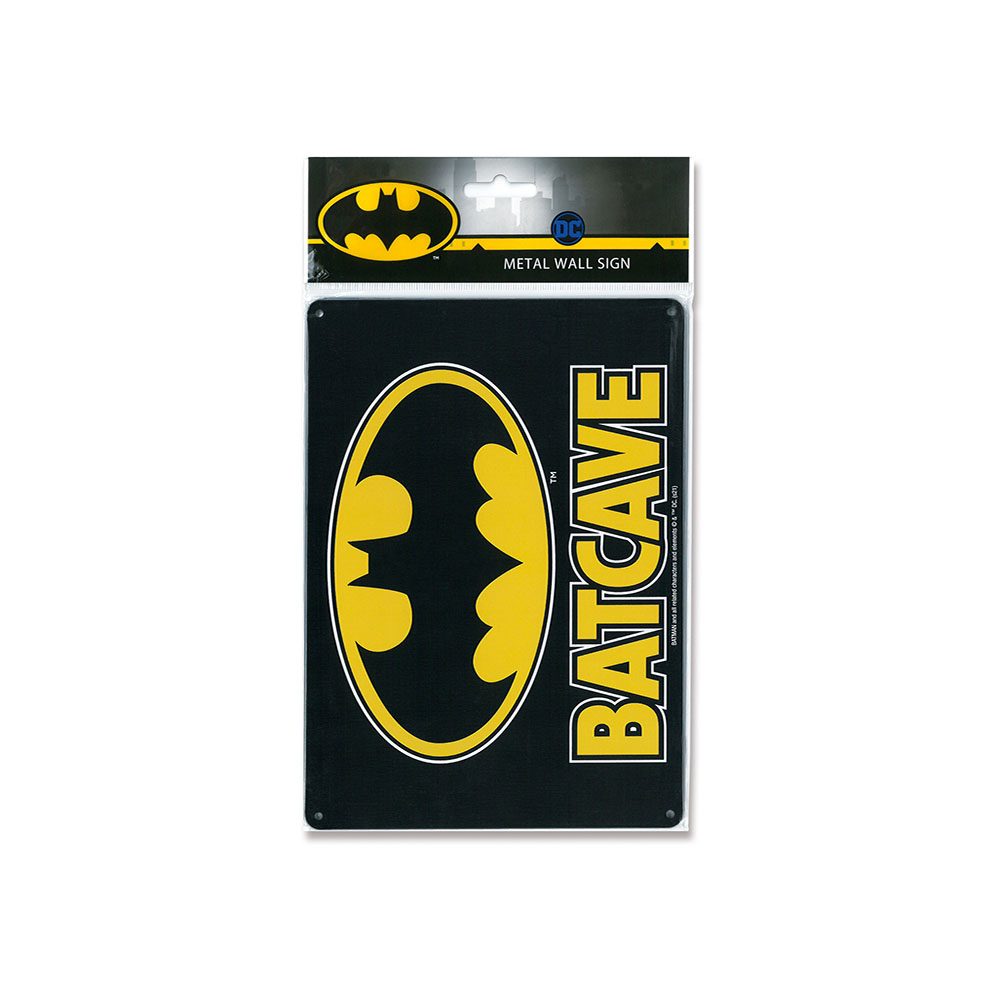 DC Comics Tin Sign Batcave 15 x 21 cm 4045846388659