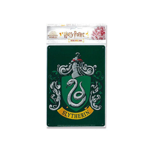 Harry Potter Tin Sign Slytherin 15 x 21 cm 4045846388260