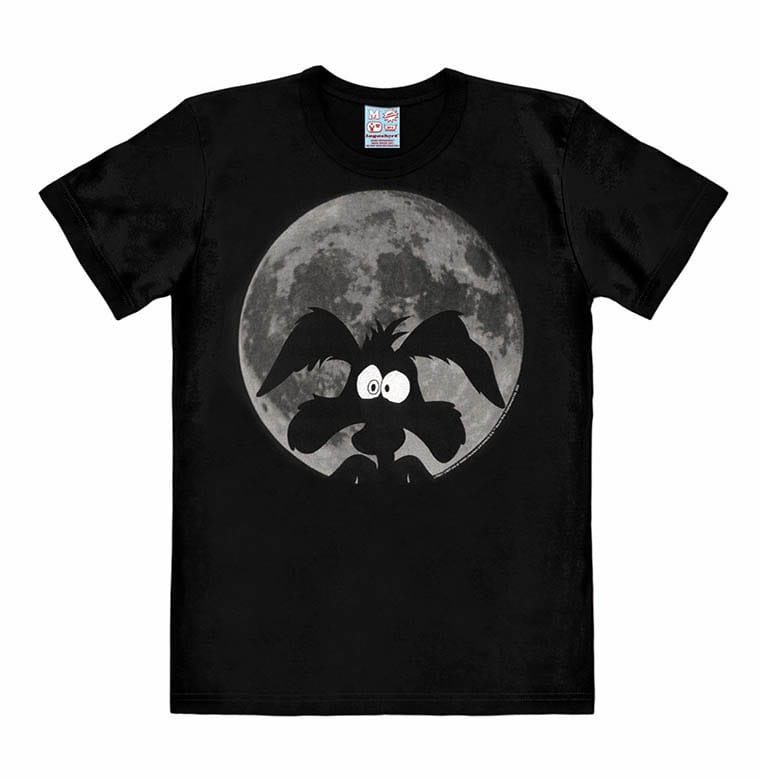 Looney Tunes Easy Fit T-Shirt Coyote - Moon Size S 4045846423640