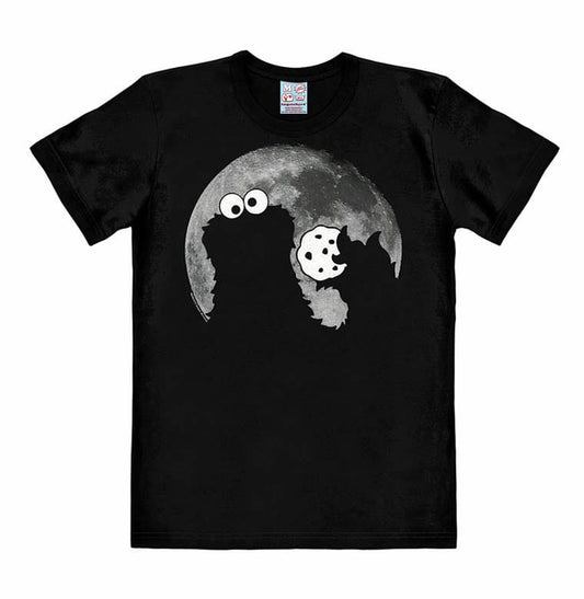 Sesame Street Easy Fit T-Shirt Cookie Monster - Moon Size S 4045846424739