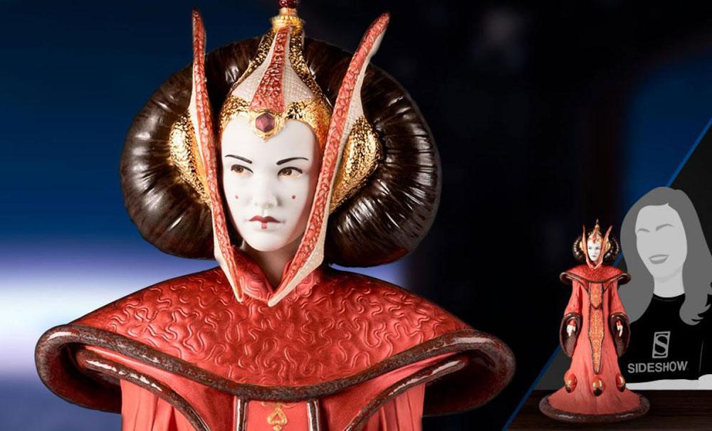 Star Wars Porcelain Statue Queen Amidala in T 0737859094132