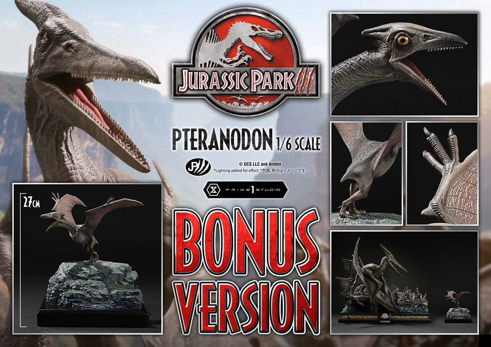 Jurassic Park III Legacy Museum Collection Statue 1/6 Pteranodon Bonus Version 68 cm 4582647122360