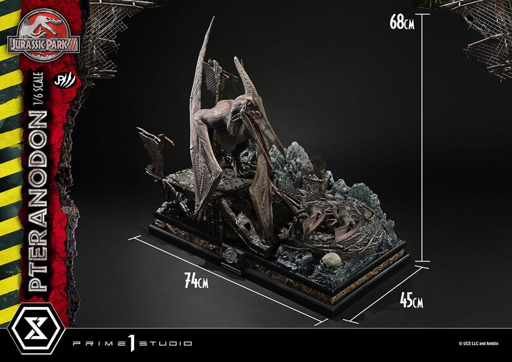 Jurassic Park III Legacy Museum Collection Statue 1/6 Pteranodon Bonus Version 68 cm 4582647122360