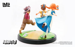 The Adventures of Tom Sawyer Animated! Statue Tom, Huck & Becky 23 cm 3770017509090