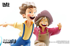 The Adventures of Tom Sawyer Animated! Statue Tom, Huck & Becky 23 cm 3770017509090