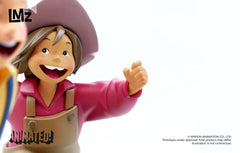 The Adventures of Tom Sawyer Animated! Statue Tom, Huck & Becky 23 cm 3770017509090