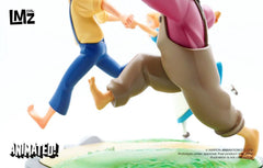 The Adventures of Tom Sawyer Animated! Statue Tom, Huck & Becky 23 cm 3770017509090