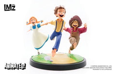 The Adventures of Tom Sawyer Animated! Statue Tom, Huck & Becky 23 cm 3770017509090