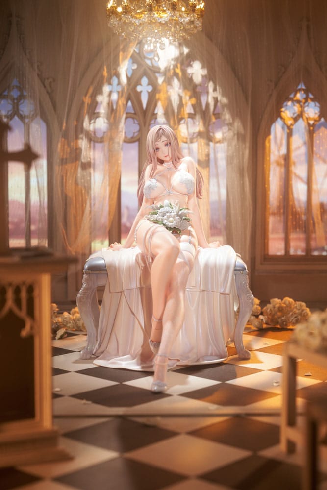Original IllustrationPVC Statue 1/4 Marry me Illustrated by LOVECACAO Bonus Inclusive Limited Edition 31 cm  4582798610051