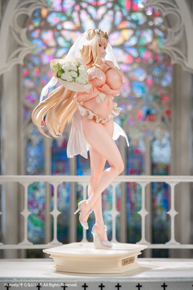 Original Character PVC 1/5.5 Wife Erof Illustrated by Sora Nani Iro 32 cm 4589565816548