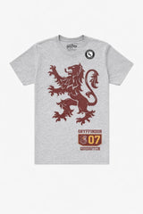 Harry Potter T-Shirt Gryffindor 07 Quidditch Lion Crest Size S 15218772