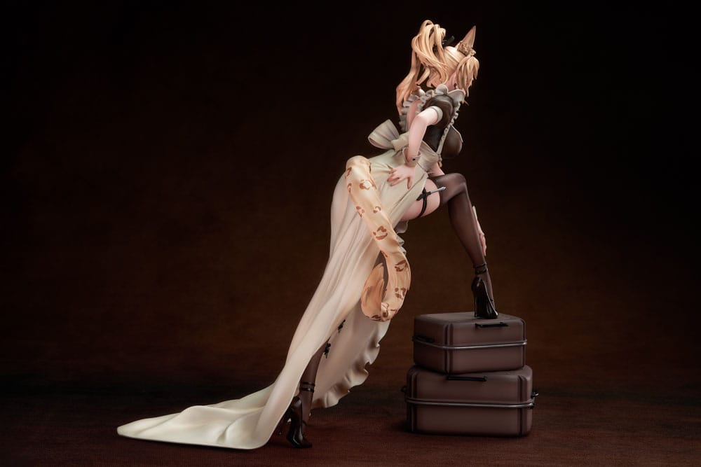 Original Character PVC Statue 1/4 Battle Maid Different Species Leopard Cat Maria 40 cm 6976539770872