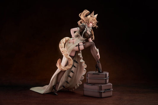 Original Character PVC Statue 1/7 Battle Maid Different Species Leopard Cat Maria Deluxe Edition 24 cm 6976539770889