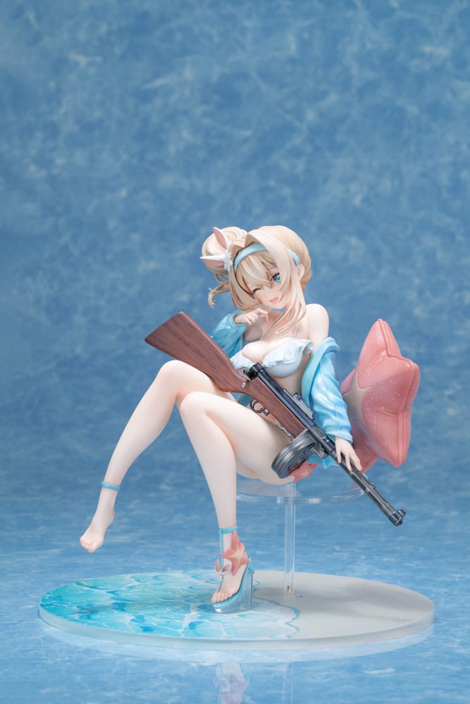 Girls´ Frontline 2: Exilium PVC Statue 1/6 Suomi Sparkling Ocean Ver. 20 cm      6976539771886