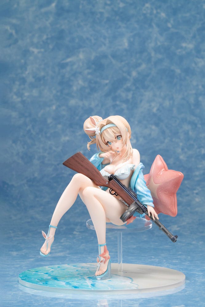 Girls´ Frontline 2: Exilium PVC Statue 1/6 Suomi Sparkling Ocean Ver. 20 cm      6976539771886