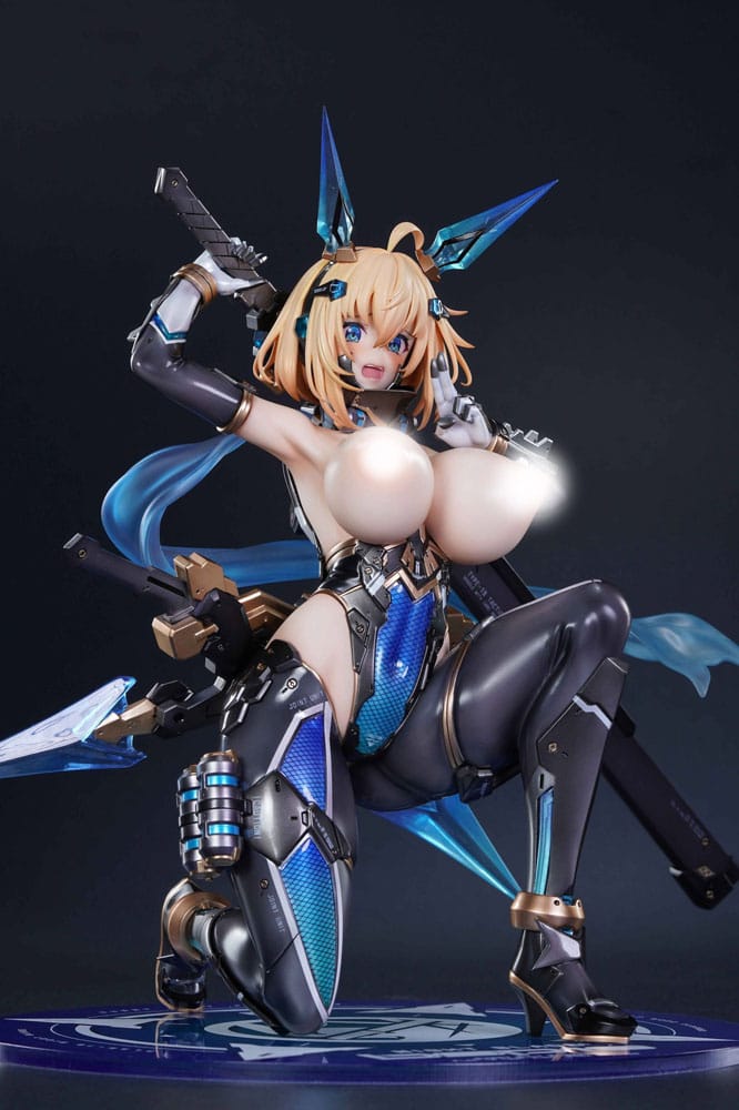Original Character PVC Statue 1/6 Bunny Suit Planning Sophia F. Shirring Ninja Ver. 23 cm    6976539772364