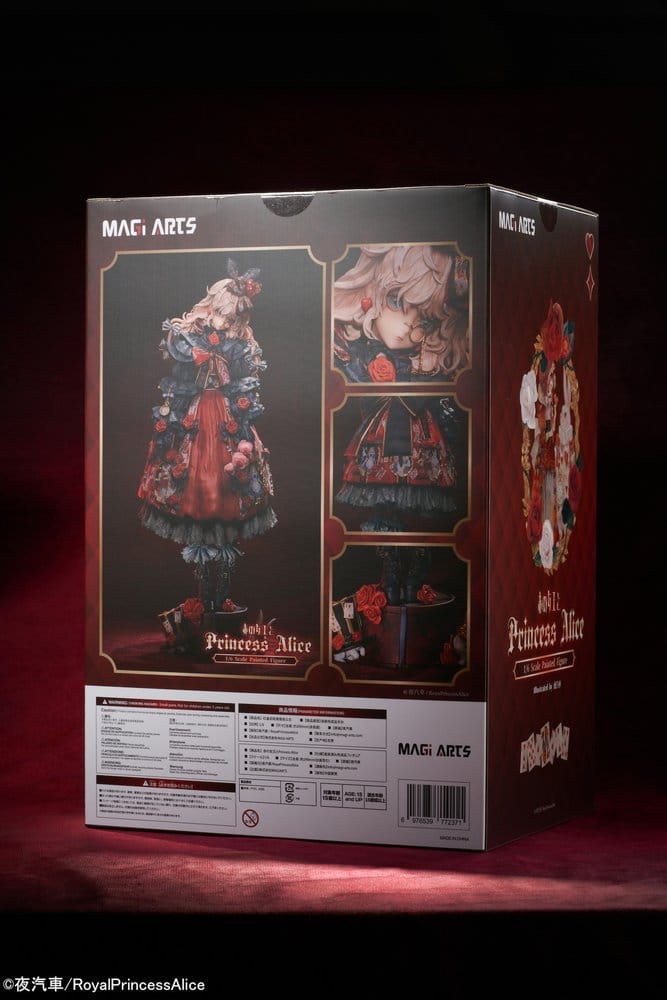 Original Character PVC Statue 1/6 Red Queen and Princess Alice 29 cm    6976539772371