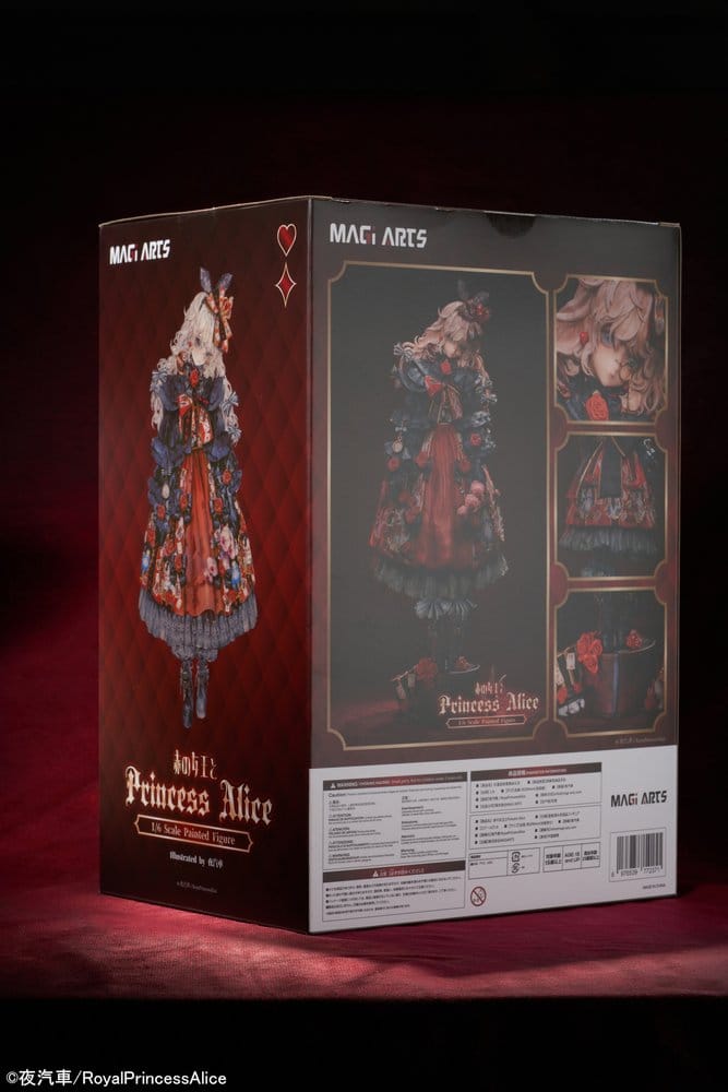 Original Character PVC Statue 1/6 Red Queen and Princess Alice 29 cm    6976539772371