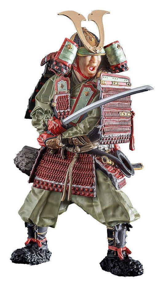 PLAMAX Plastic Model Kit 1/12 Kamakura Period Armored Warrior (re-run) 13 cm 4545784014158