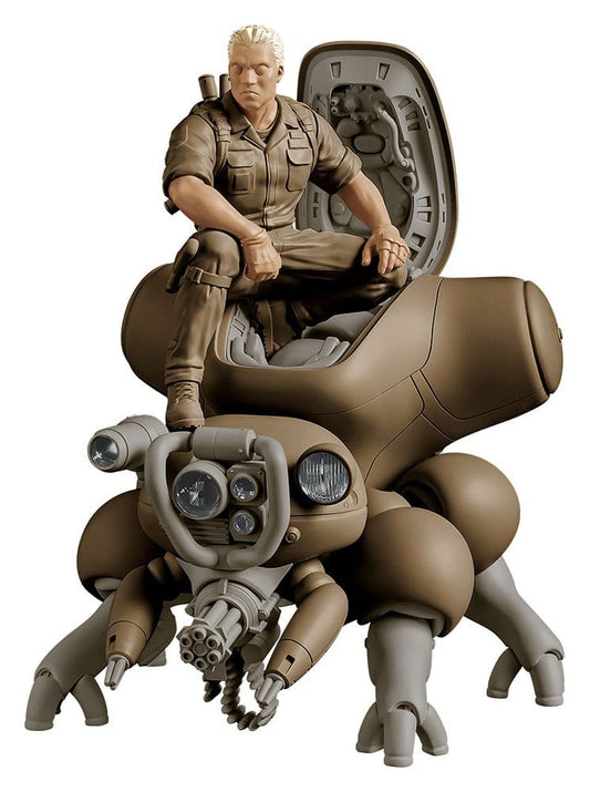 Ghost in the Shell PLAMAX minimum factory Plastic Model Kit Batou mit Fuchikoma 8 cmGhost in the Shell PLAMAX minimum factory Plastic Model Kit Batou with Fuchikoma 8 cmGhost in the Shell Plastic Model Kit PLAMAX minimum factory Batou avec Fuchikoma 8 cmG 4545784014929