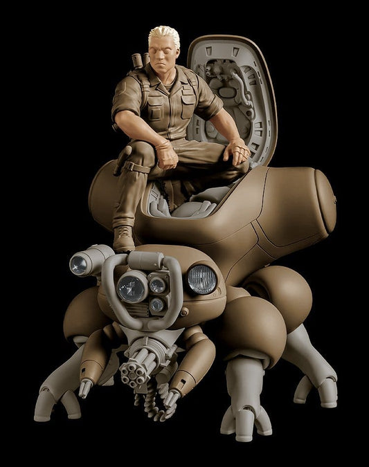 Ghost in the Shell PLAMAX minimum factory Plastic Model Kit Batou mit Fuchikoma 8 cmGhost in the Shell PLAMAX minimum factory Plastic Model Kit Batou with Fuchikoma 8 cmGhost in the Shell Plastic Model Kit PLAMAX minimum factory Batou avec Fuchikoma 8 cmG 4545784014929