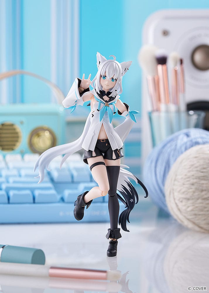 Hololive Production Figma Action Figure Shirakami Fubuki 15 cm       4545784015094