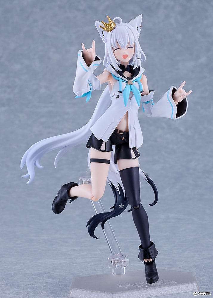 Hololive Production Figma Action Figure Shirakami Fubuki 15 cm       4545784015094