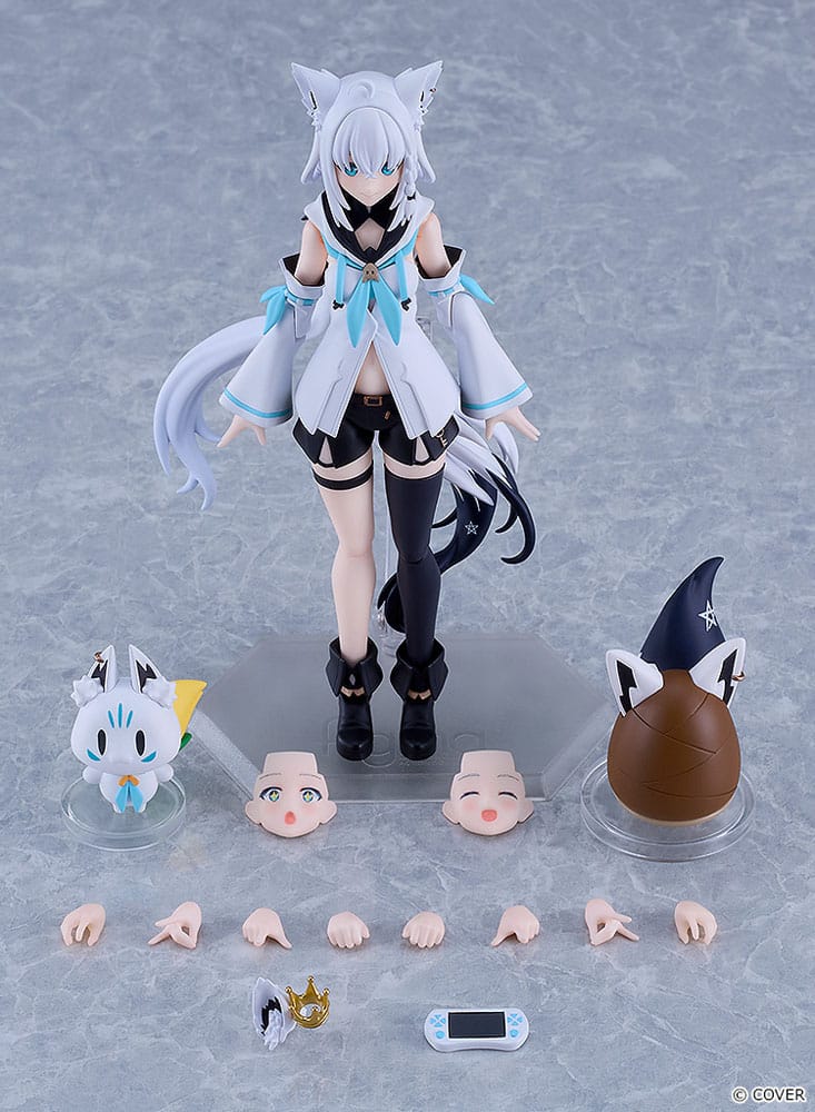 Hololive Production Figma Action Figure Shirakami Fubuki 15 cm       4545784015094