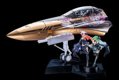Macross Frontier Plastic Model Kit PLAMAX MF-98: minimum factory Fighter Nose Collection YF-29 GALAXY SET 90  cm 4545784015308