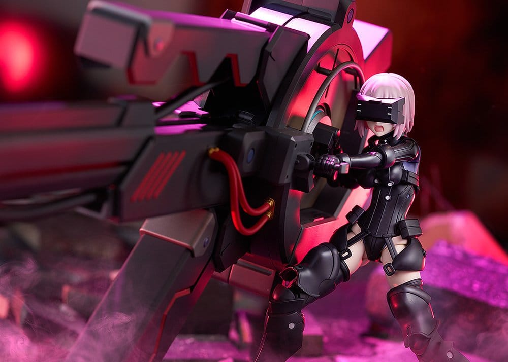 Fate/Grand Order Plamatea Plastic Model Kit Shielder/Mash Kyrielight (Ortinax) Black Barrel Edition 17 cm 4545784015759