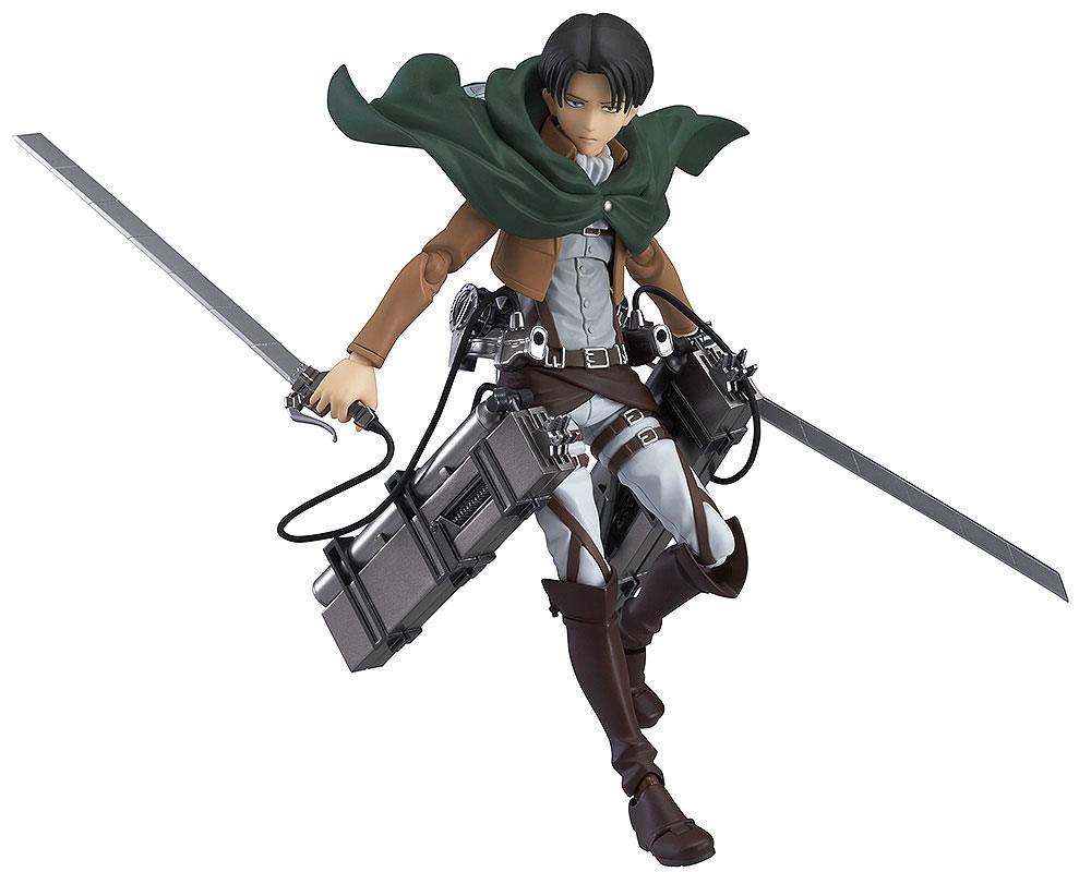 Attack on Titan Figma Action Figure Levi 14 cm 4545784067659