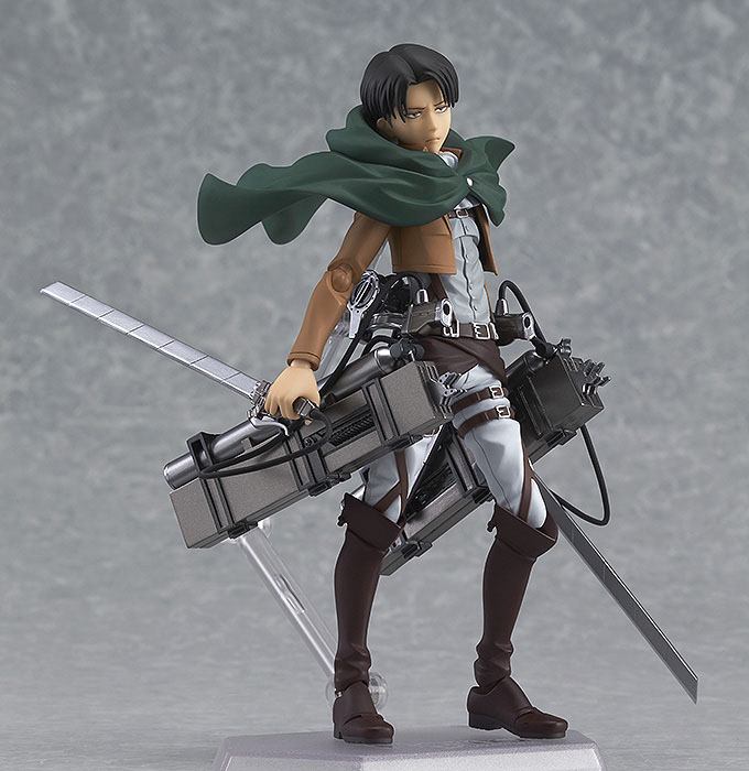 Attack on Titan Figma Action Figure Levi 14 cm 4545784067659